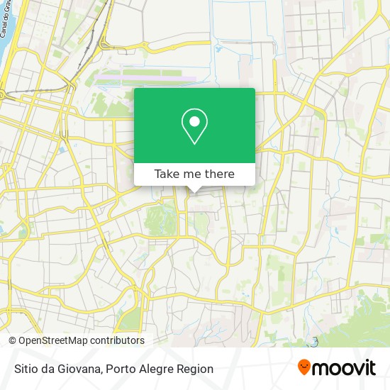 Sitio da Giovana map