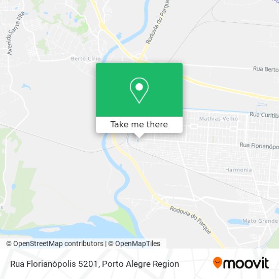 Rua Florianópolis 5201 map