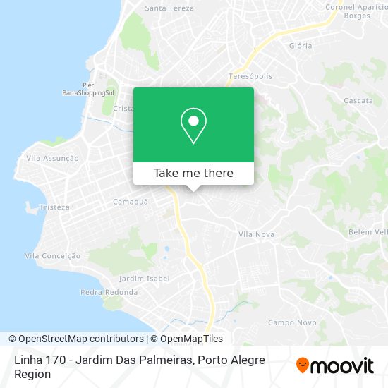 Linha 170 - Jardim Das Palmeiras map