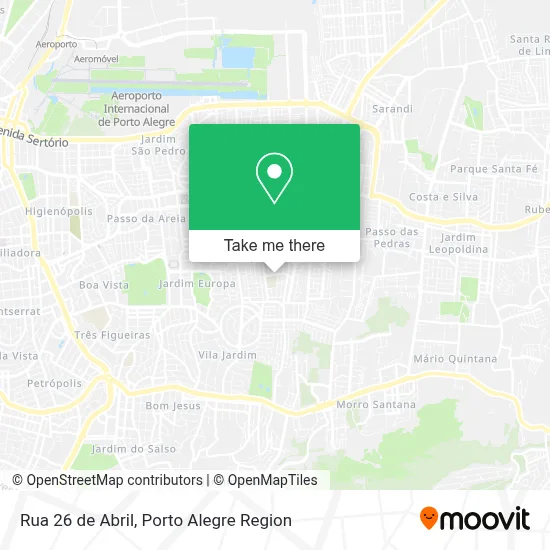 Rua 26 de Abril map