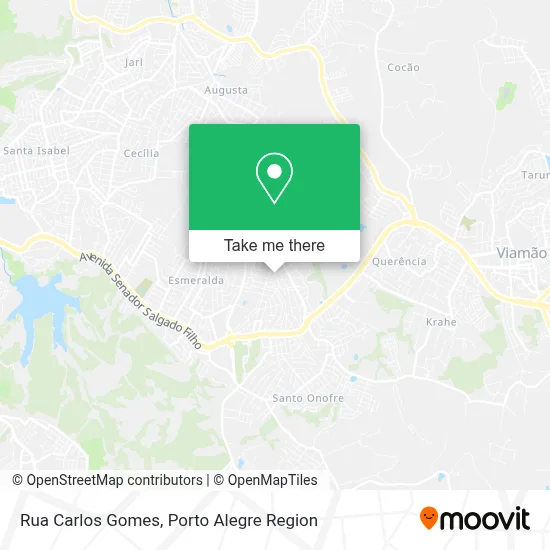 Rua Carlos Gomes map