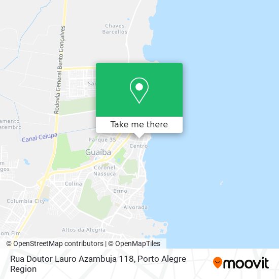 Mapa Rua Doutor Lauro Azambuja 118