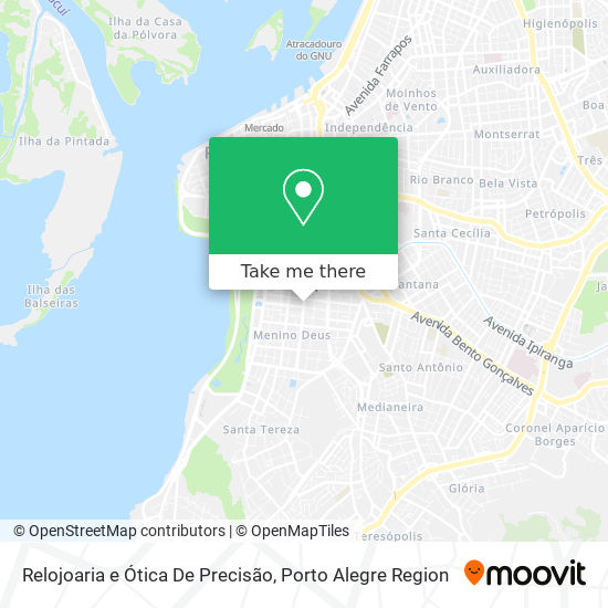 Relojoaria e Ótica De Precisão map