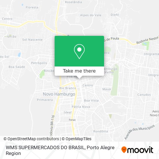 Mapa WMS SUPERMERCADOS DO BRASIL