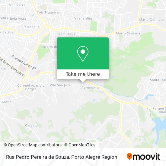 Rua Pedro Pereira de Souza map