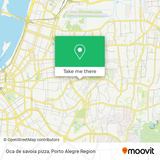 Oca de savoia pizza map