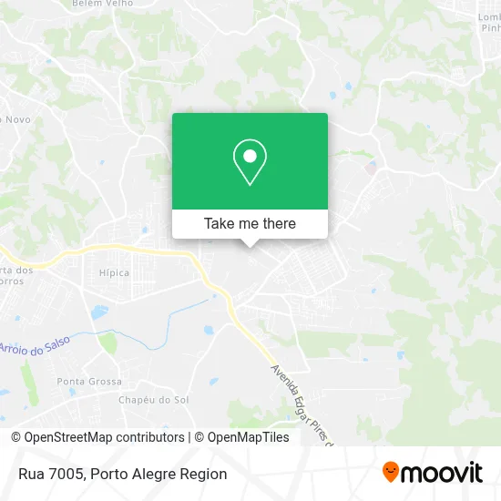 Rua 7005 map