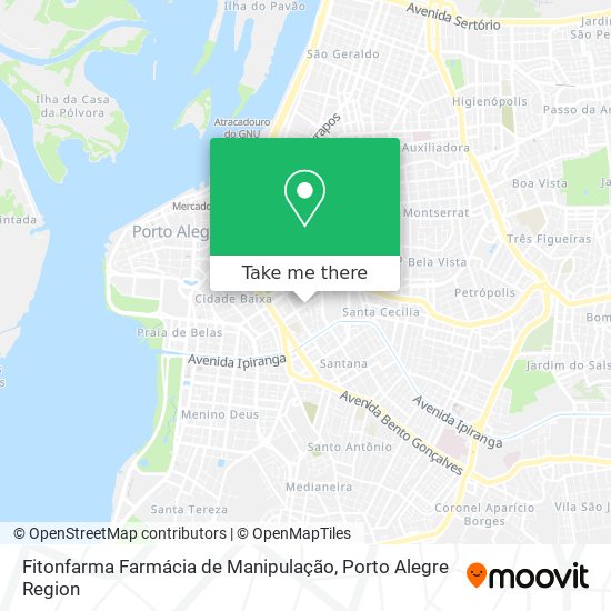 Fitonfarma Farmácia de Manipulação map