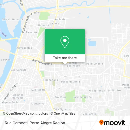 Rua Camoati map