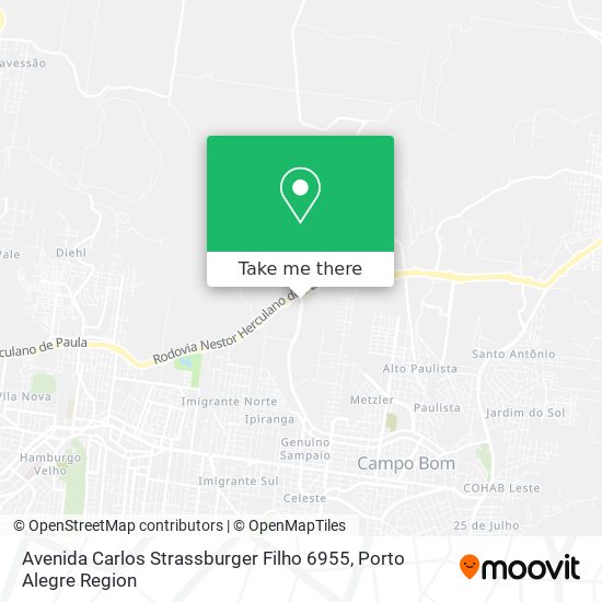 Avenida Carlos Strassburger Filho 6955 map