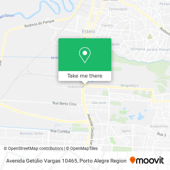 Avenida Getúlio Vargas 10465 map