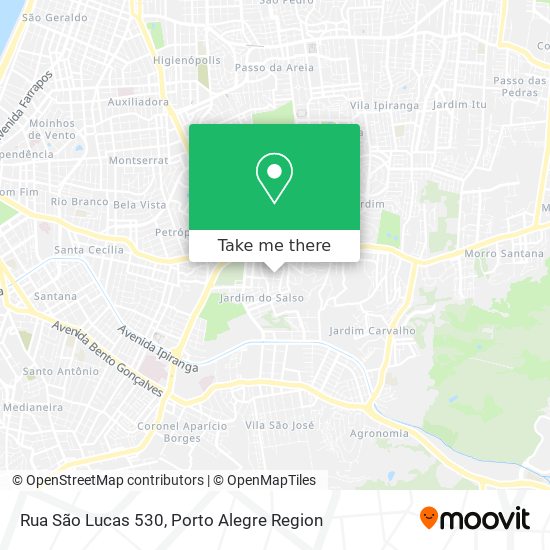 Rua São Lucas 530 map