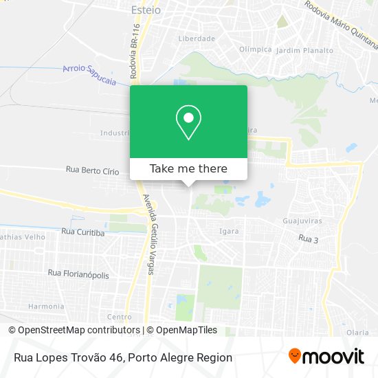 Rua Lopes Trovão 46 map