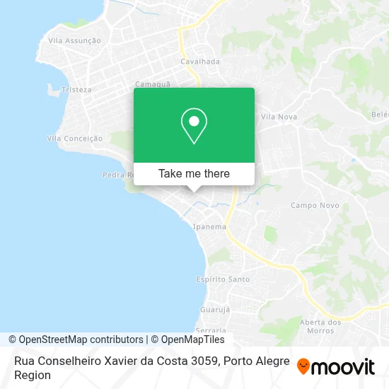 Rua Conselheiro Xavier da Costa 3059 map