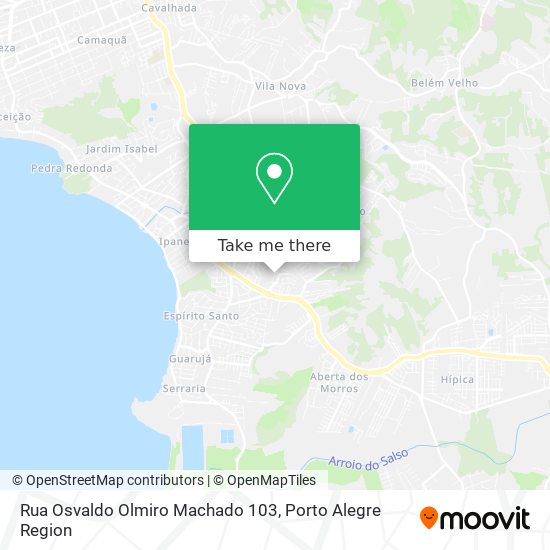 Rua Osvaldo Olmiro Machado 103 map