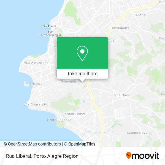 Rua Liberal map