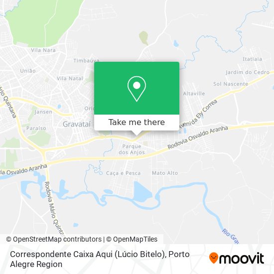 Correspondente Caixa Aqui (Lúcio Bitelo) map