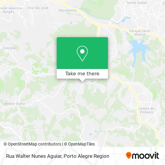 Rua Walter Nunes Aguiar map