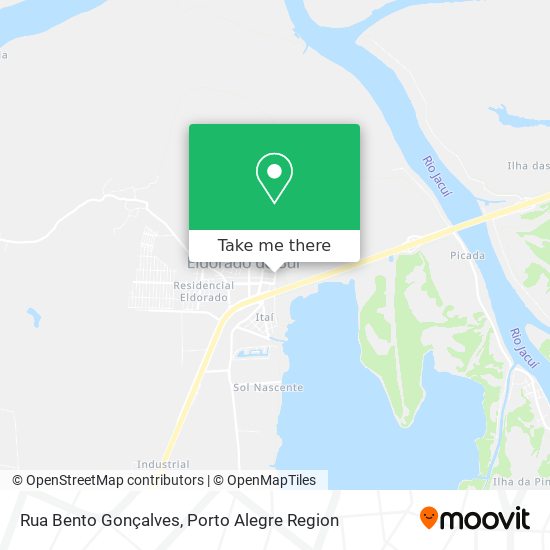 Rua Bento Gonçalves map