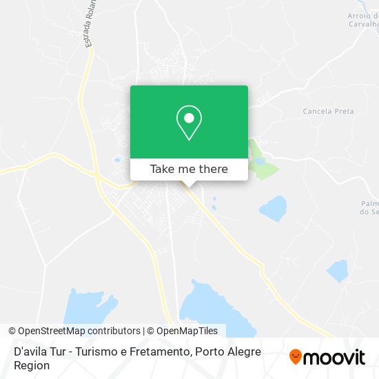 D'avila Tur - Turismo e Fretamento map