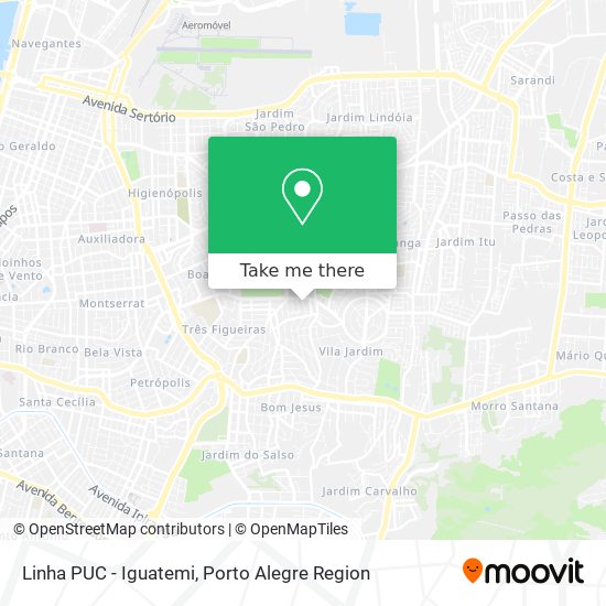 Mapa Linha PUC - Iguatemi