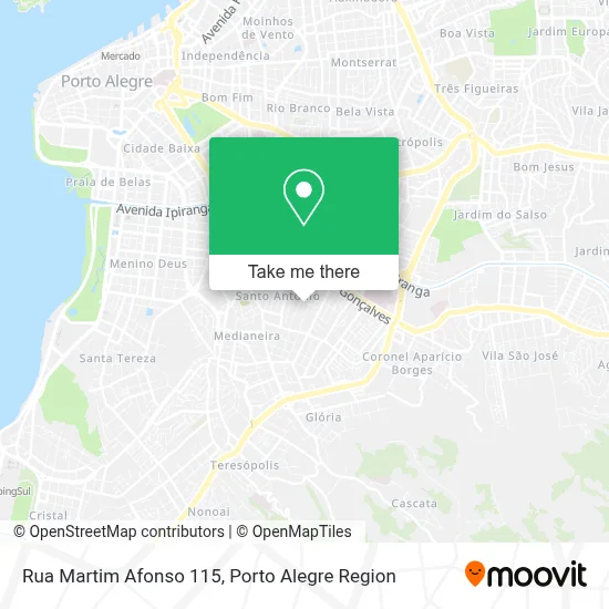 Rua Martim Afonso 115 map