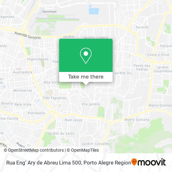 Rua Eng' Ary de Abreu Lima 500 map