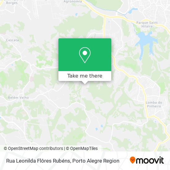 Rua Leonilda Flôres Rubéns map
