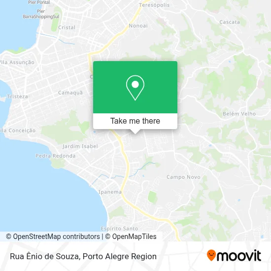 Rua Ênio de Souza map