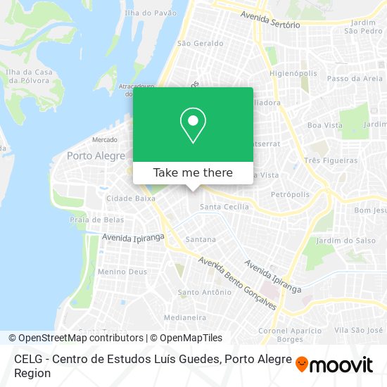 Mapa CELG - Centro de Estudos Luís Guedes