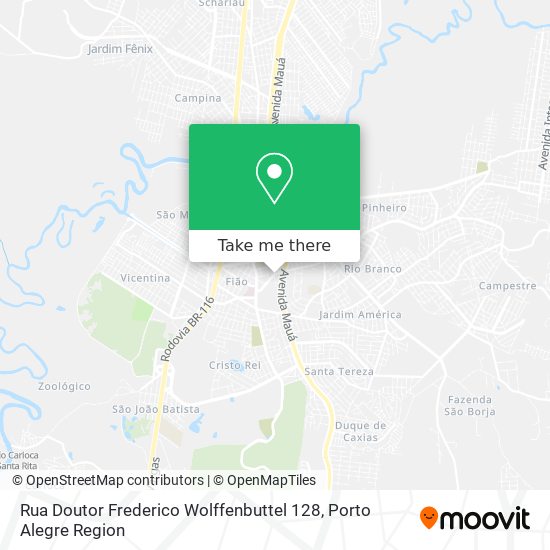 Mapa Rua Doutor Frederico Wolffenbuttel 128