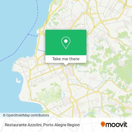Restaurante Azzolini map