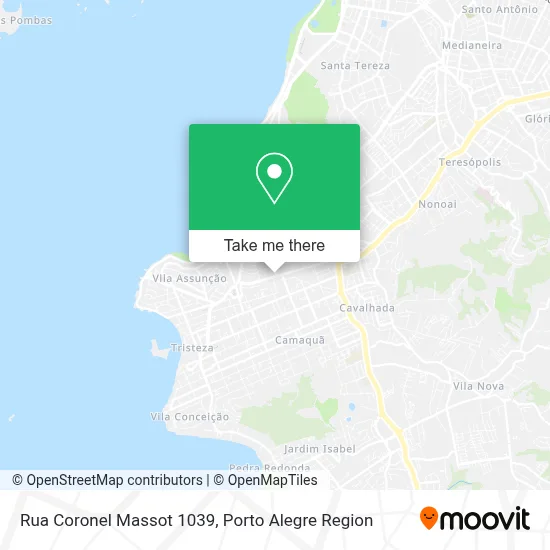 Rua Coronel Massot 1039 map
