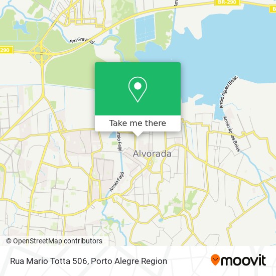 Rua Mario Totta 506 map