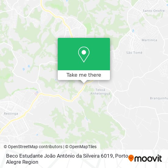 Beco Estudante João Antônio da Silveira 6019 map