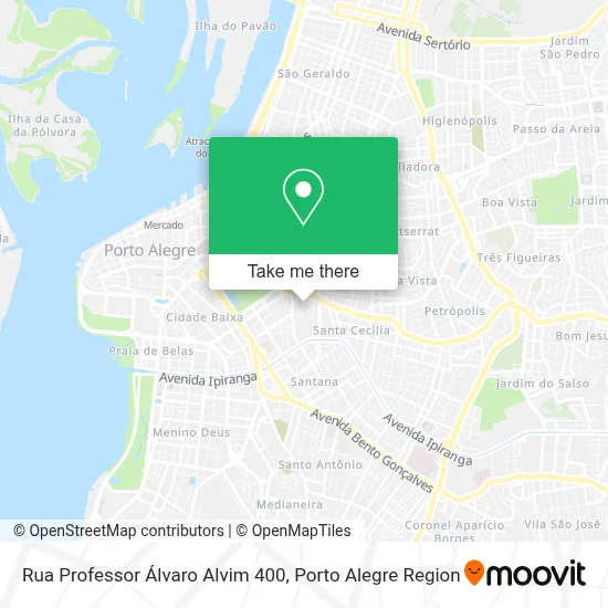 Rua Professor Álvaro Alvim 400 map