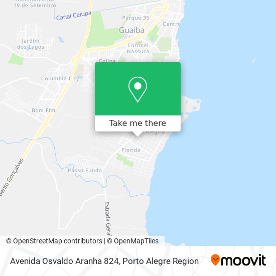 Avenida Osvaldo Aranha 824 map