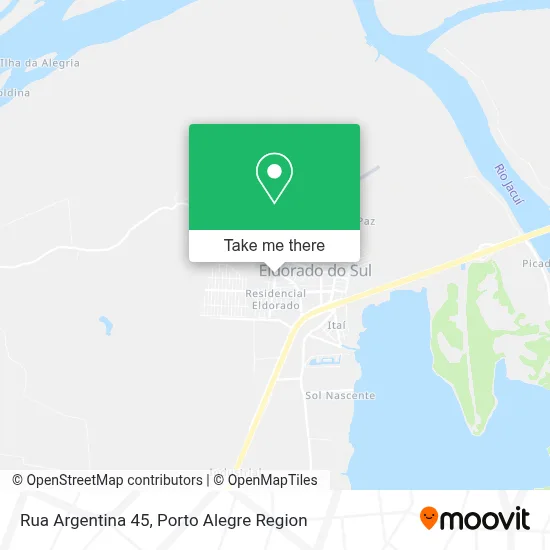 Rua Argentina 45 map