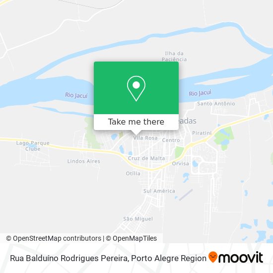Rua Balduíno Rodrigues Pereira map