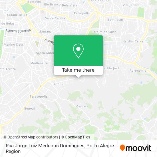 Rua Jorge Luiz Medeiros Domingues map