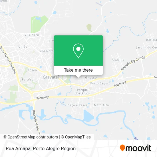 Rua Amapá map