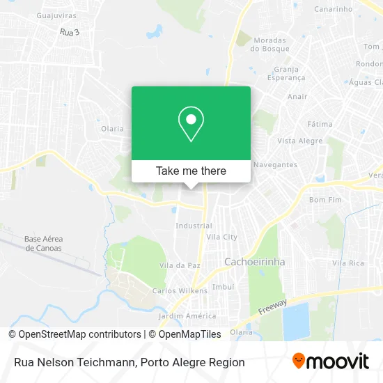 Rua Nelson Teichmann map