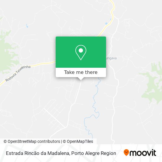 Estrada Rincão da Madalena map