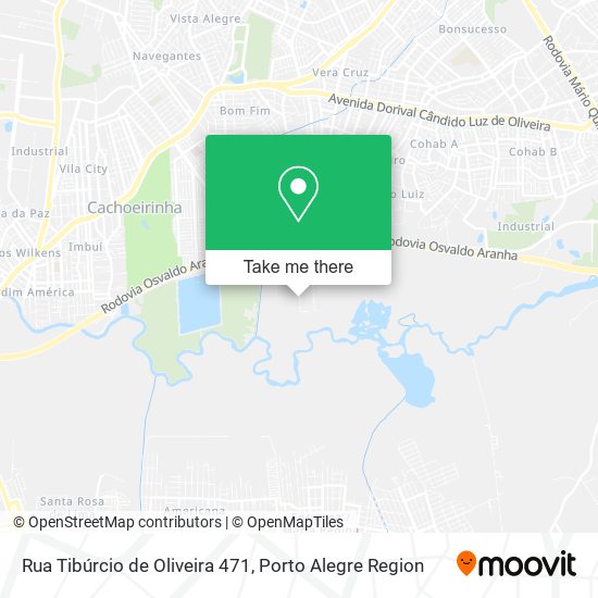 Rua Tibúrcio de Oliveira 471 map