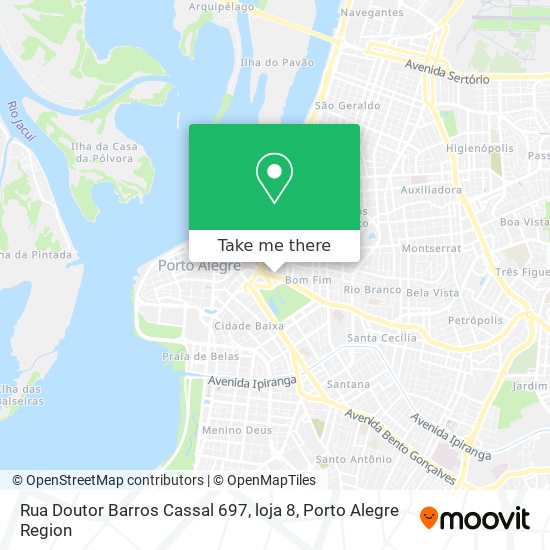 Rua Doutor Barros Cassal 697, loja 8 map
