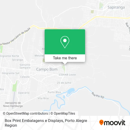 Box Print Embalagens e Displays map