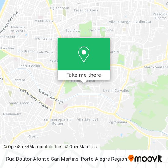 Rua Doutor Afonso San Martins map