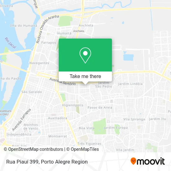 Rua Piauí 399 map