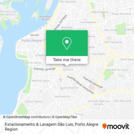 Estacionamento & Lavagem São Luís map