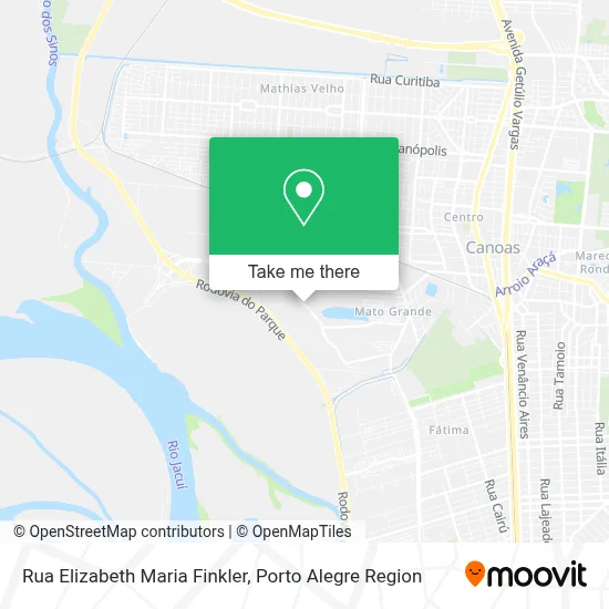 Rua Elizabeth Maria Finkler map